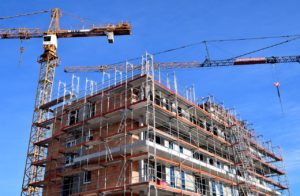building undergoing renovation