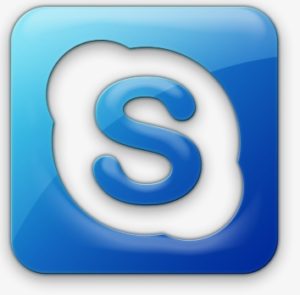 Small square Skype logo